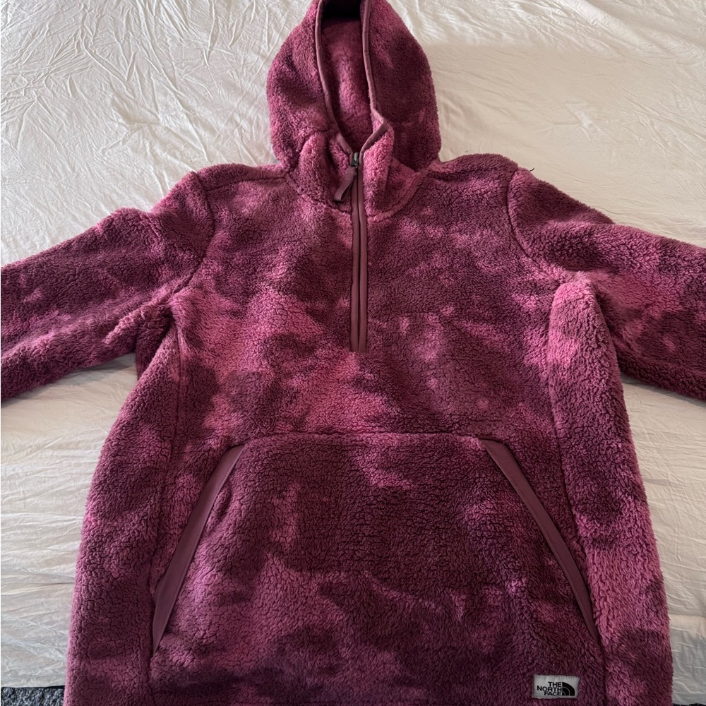 The North Face Pink Fleece Hoodie